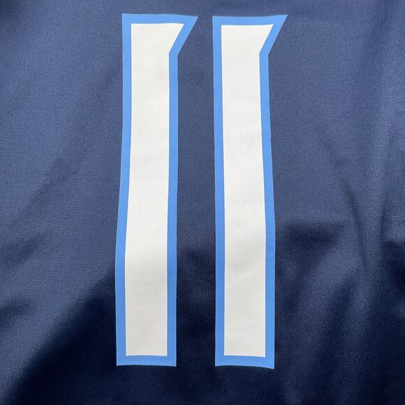 Nike Youth Girls NFL TN Titans Jersey Brown 11 Short Sleeve V-Neck Size Small - Picture 8 of 10